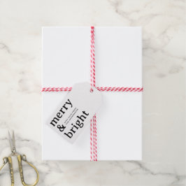 Etiqueta Para Presente Etiqueta de presente de Natal personalizada