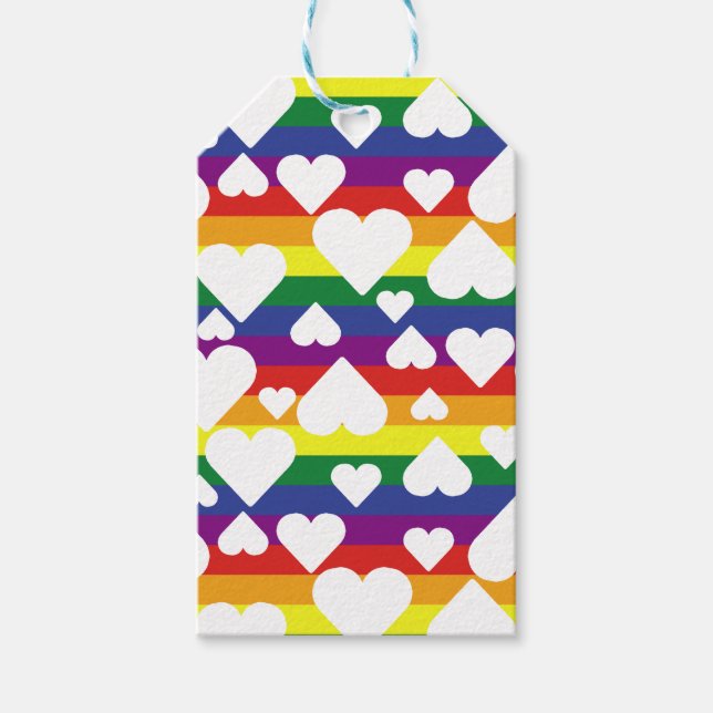 Etiqueta Para Presente Etiqueta de Presente de Orgulho (Frente)