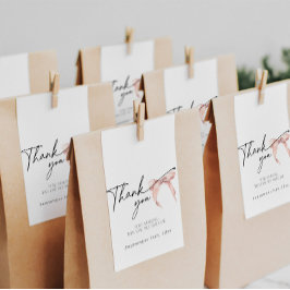 Etiqueta Para Presente Etiqueta de presente do Chá de panela moderno com 