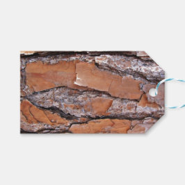 Etiqueta Para Presente Etiqueta de Presente do Latido do pinheiro