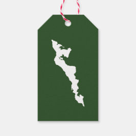 Etiqueta Para Presente Etiqueta de Presente do Logotipo Clássico da Ilha 