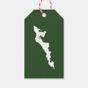 Etiqueta Para Presente Etiqueta de Presente do Logotipo Clássico da Ilha 