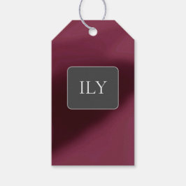 Etiqueta Para Presente Etiqueta de Presente "Eu Amo Você"