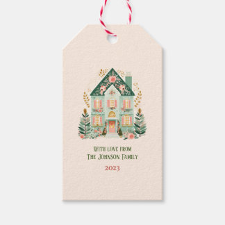 Etiqueta Para Presente Etiqueta de presente festivo personalizada