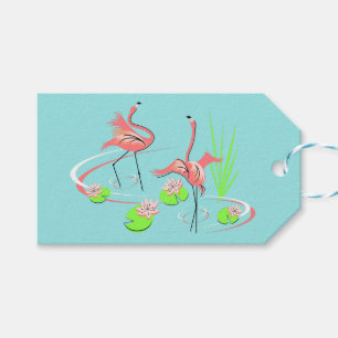 Etiqueta Para Presente Etiqueta de presente Flamingo Fandango Duo 2