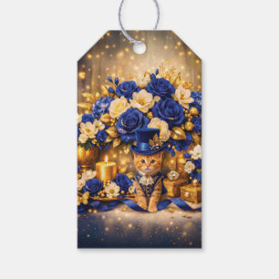 Etiqueta Para Presente Etiqueta de Presente Gatinho Brilho Real