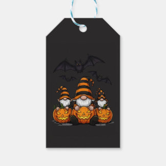 Etiqueta Para Presente Etiqueta de Presente Gnome de Halloween