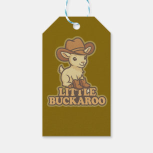 Etiqueta Para Presente Etiqueta de Presente Little Buckaroo