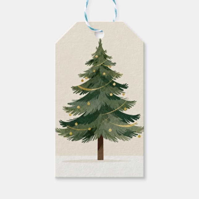 Etiqueta Para Presente etiqueta de presente Natal (Frente)