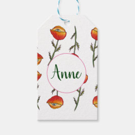 Etiqueta Para Presente Etiqueta de Presente Personalizada de Arte Surreal