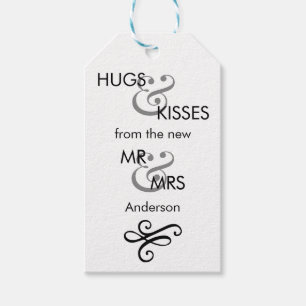 Etiqueta Para Presente Etiqueta de presente personalizada de casamento pr