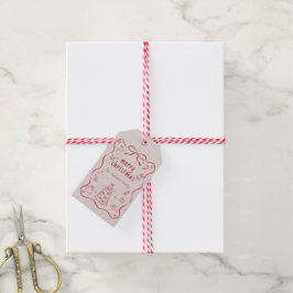 Etiqueta Para Presente Etiqueta de Presente Personalizada de Feliz Natal