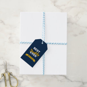 Etiqueta Para Presente Etiqueta de presente personalizada do dia de os pa