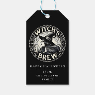 Etiqueta Para Presente Etiqueta de Presente Poção Festa de Halloween Cald