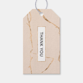 Etiqueta Para Presente Etiqueta de presente rosa e dourada / etiqueta de 