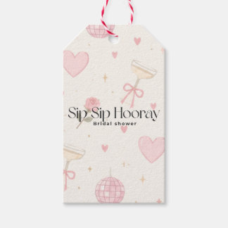 Etiqueta Para Presente Etiqueta de presente Sip Sip Hooray