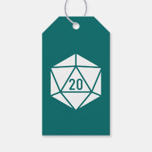 Etiqueta Para Presente Etiqueta de Presente Tabletop Chic em Azul-Present