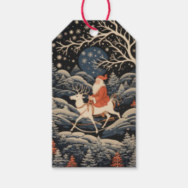 ETIQUETA PARA PRESENTE ETIQUETA DE PRESENTE TRADICIONAL PAI NATAL NUM REN