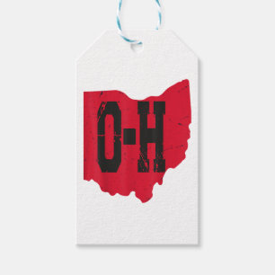 Etiqueta Para Presente Eu Amo O Meu Script Home De Ohio, Ohio Buckeye Sta