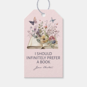 Etiqueta Para Presente Eu Deveria Preferir Infinitamente Um Livro II - Ja