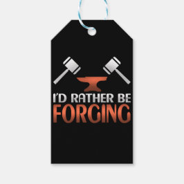 Etiqueta Para Presente Eu Preferencialmente Forjando Blacksmith Forge Ham