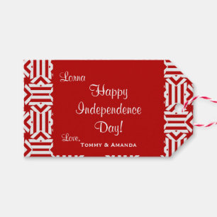 Etiqueta Para Presente EUA Flag-Teabag Folding s7-GIFT TAGS