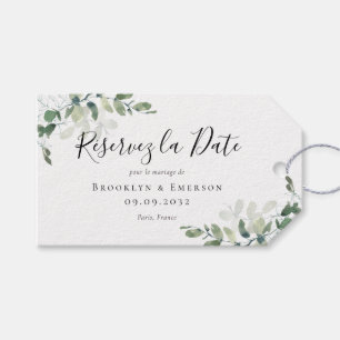 Etiqueta Para Presente Eucalipto Aquarela Casamento Salve A Data