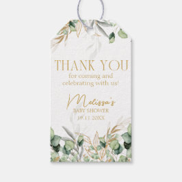 Etiqueta Para Presente Eucalyptus Greenery Obrigado Por Dar Presente
