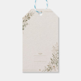 Etiqueta Para Presente European Wedding Invitation in Olive Green