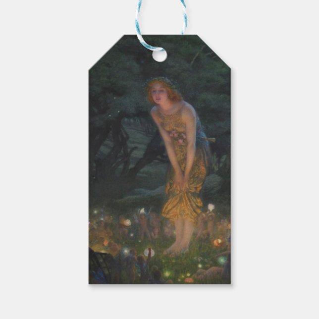Etiqueta Para Presente Eva MidSummer (de Edward Robert Hughes) (Frente)