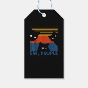 Etiqueta Para Presente Ew Pessoas Retro Cat Funny Vintage, Introdução