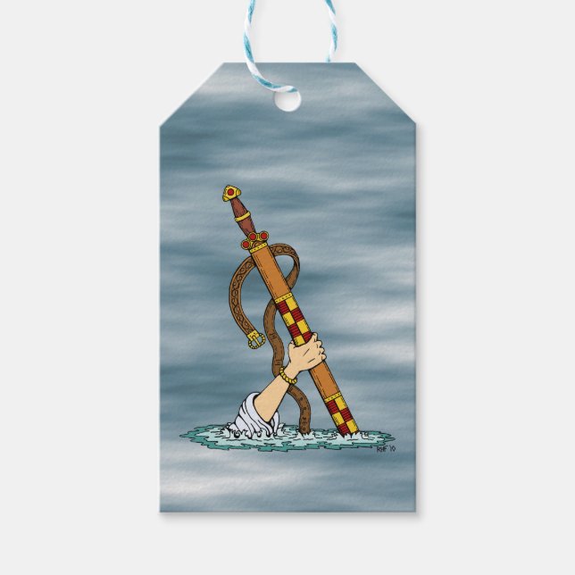 Etiqueta Para Presente Excalibur (Frente)