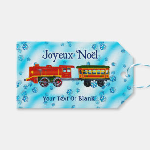 Etiqueta Para Presente Express de Natal - Joyeux Noël