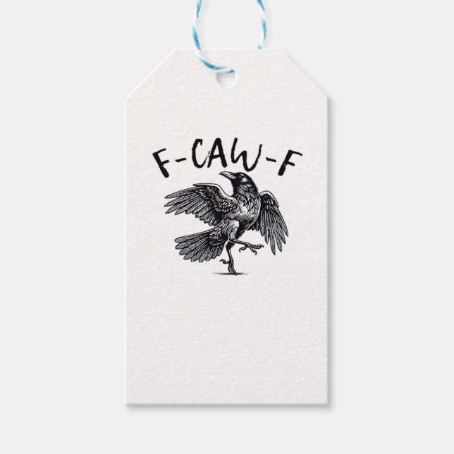 Etiqueta Para Presente F Caw F Estilo Clássico Essencial (Frente)