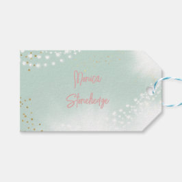 Etiqueta Para Presente Fada magica encantada no aniversário de criança de