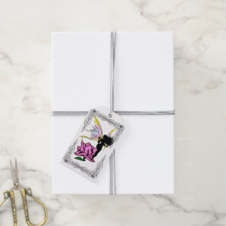 Etiqueta Para Presente Fada rosa Shadow