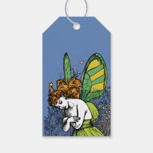 Etiqueta Para Presente Fada Vintage