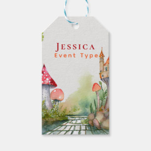 Etiqueta Para Presente FAIRYCORE Princesa Fairytalle Castle Reino Unido P