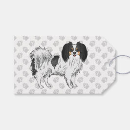 Etiqueta Para Presente Falangue Tricolor Fofa Desenho Animado Cachorro Co
