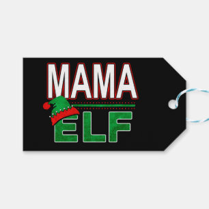 Etiqueta Para Presente Família Elf   Feriado de Natal Mama Elf #TeamElf