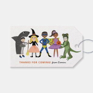Etiqueta Para Presente Fantasias Fofas Presente de Aniversário de Hallowe