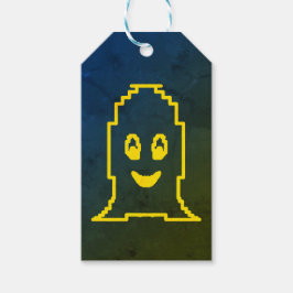 Etiqueta Para Presente Fantasma bonito sorridente