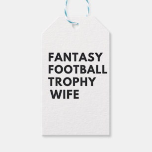 Etiqueta Para Presente Fantasy Futebol Trophy Wife Casais Engraçados