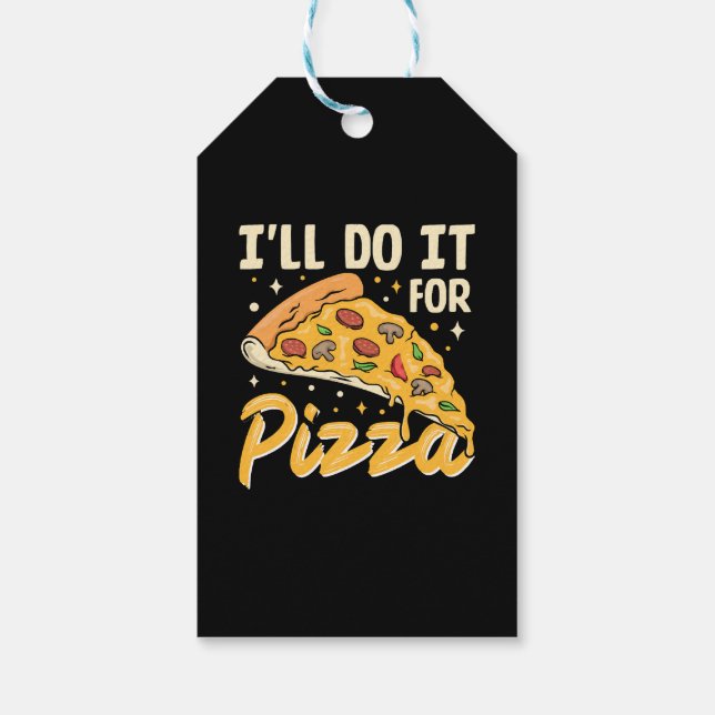 Etiqueta Para Presente Farei por Pizza (Verso)