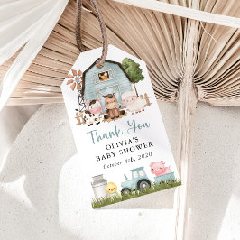 Etiqueta Para Presente Farm Animals, Cute Animals, Blue Barn, Baby Shower