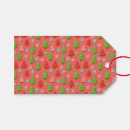 Etiqueta Para Presente Faux Cookies in Clay Christmas Gift Wrap