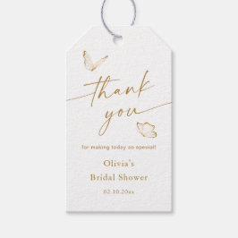 Etiqueta Para Presente Favor de agradecimento para Chá de Panela Borbolet