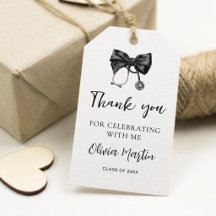 Favor de Graduação de Enfermagem Chic Coquette Bow