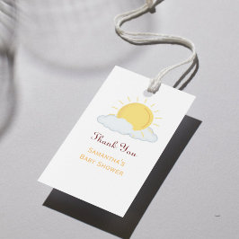 Etiqueta Para Presente Favor de lembrancinha de chá de bebê personalizado