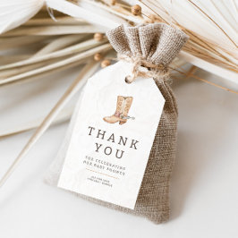 Etiqueta Para Presente Favor do Chá de fraldas de Aquarela Moderno do Wes